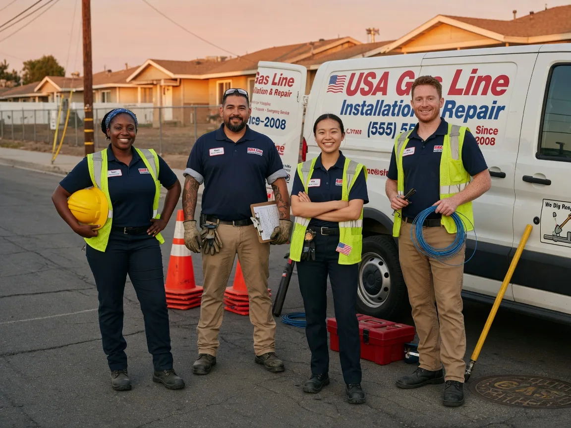 Gas Line Installation company in Butlerville, IN